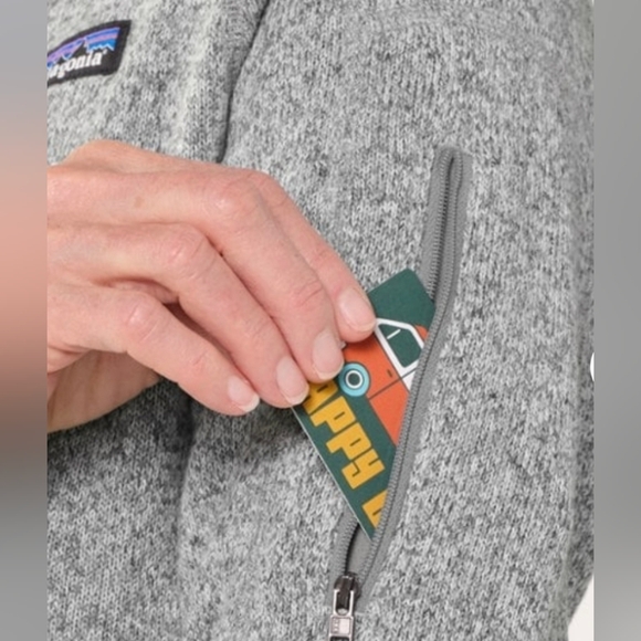Womens Patagonia Better Sweater Quarter-Zip Fleece Pullover - Picture 6 of 13